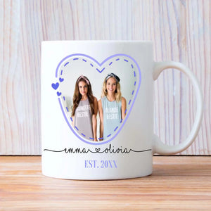 Personalized Ceramic Cup-Short Best Friend Mug-89Prints