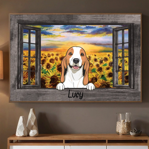 Personalized Dog Poster – Unique Pet Name Print for Dog Lovers - 89Prints