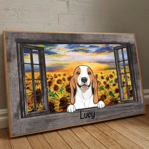 Personalized Dog Poster – Unique Pet Name Print for Dog Lovers - 89Prints
