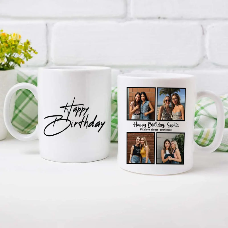 Personalize Birthday Mug – Customised for Brother, Sister & Friends –89Prints