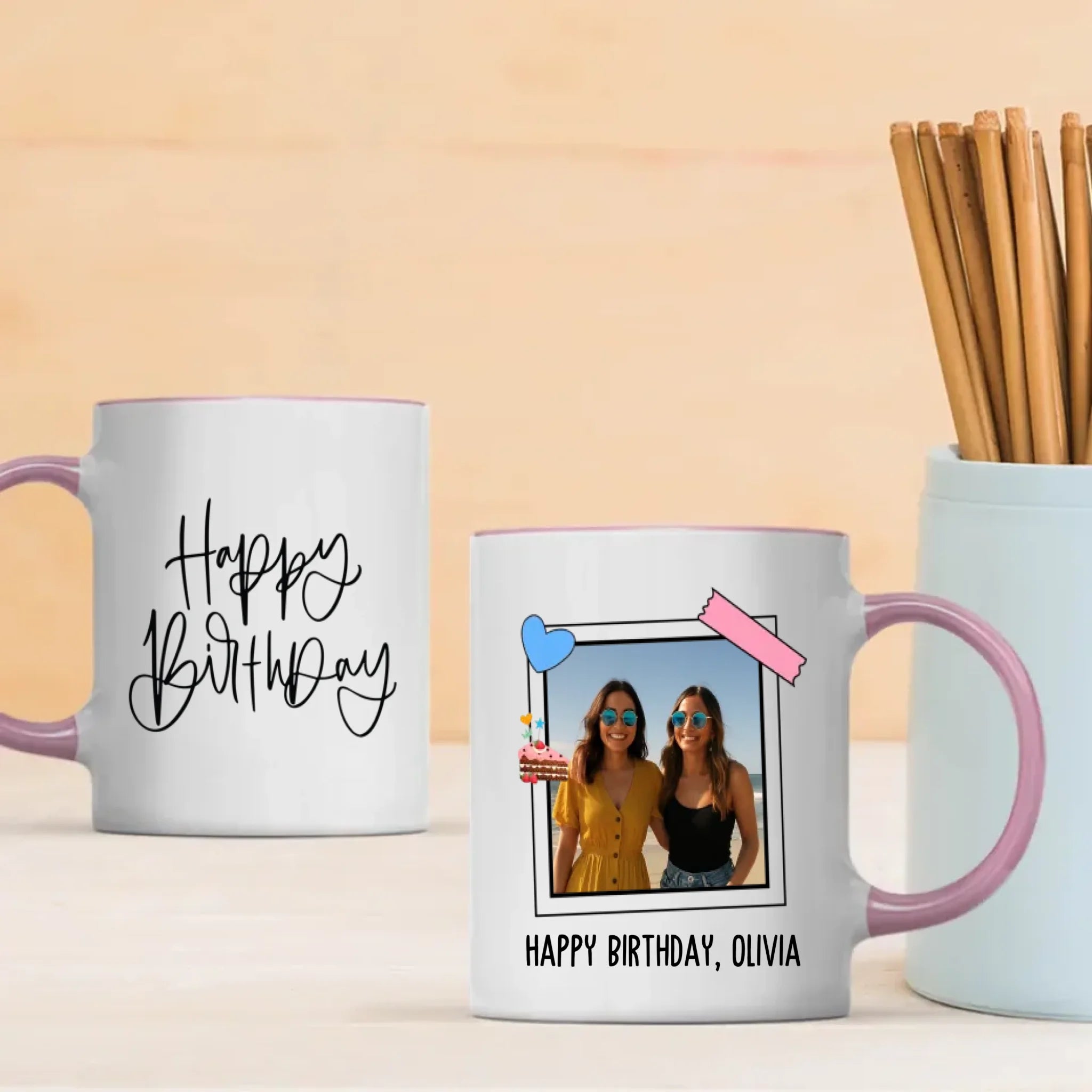 Happy Birthday Printed Mugs – Customised Name & Party Giveaways –89Prints