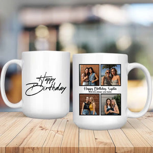 Personalize Birthday Mug – Customised for Brother, Sister & Friends –89Prints