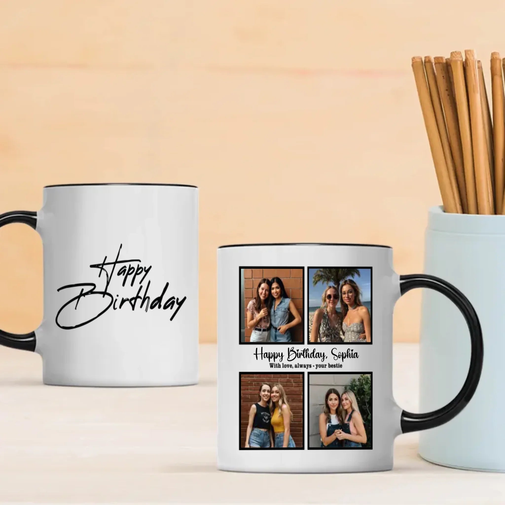 Personalize Birthday Mug – Customised for Brother, Sister & Friends –89Prints