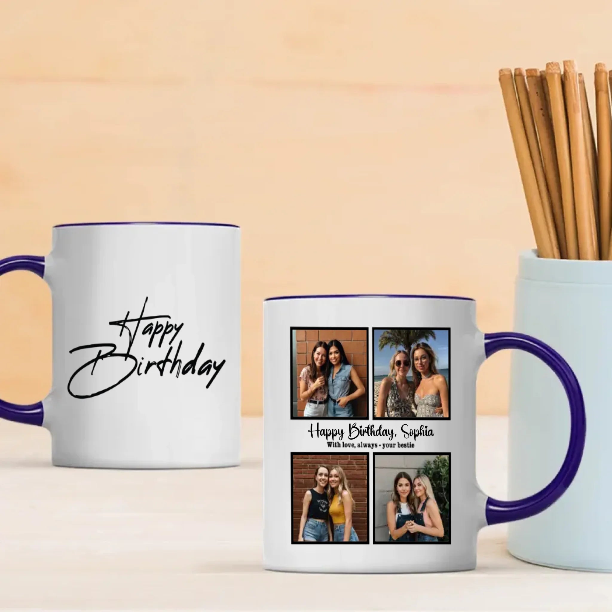 Personalize Birthday Mug – Customised for Brother, Sister & Friends –89Prints
