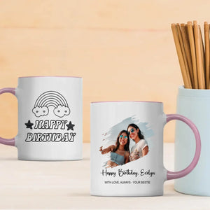 Best Friend Birthday Mug – With Love Always – Your Bestie – 89Prints