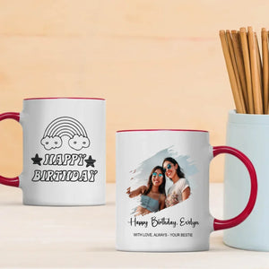 Best Friend Birthday Mug – With Love Always – Your Bestie – 89Prints