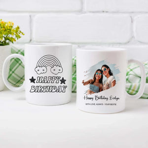 Best Friend Birthday Mug – With Love Always – Your Bestie – 89Prints