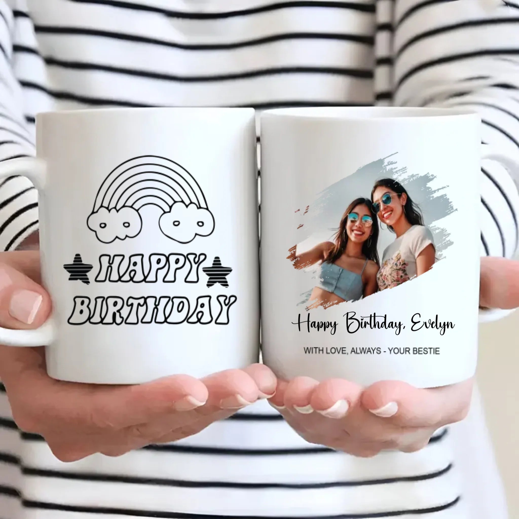 Best Friend Birthday Mug – With Love Always – Your Bestie – 89Prints