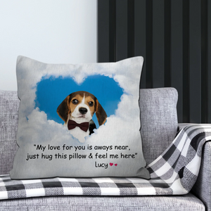 Pretty Dog Photo Pillow – Personalized Keepsake Gift - 89Prints
