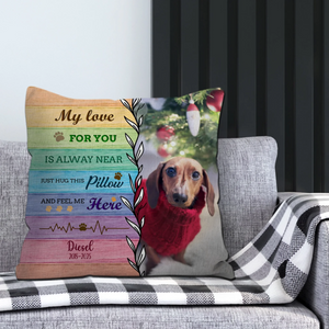 Cute Dog Pillow Custom – Personalized with Your Pet’s Face - 89Prints
