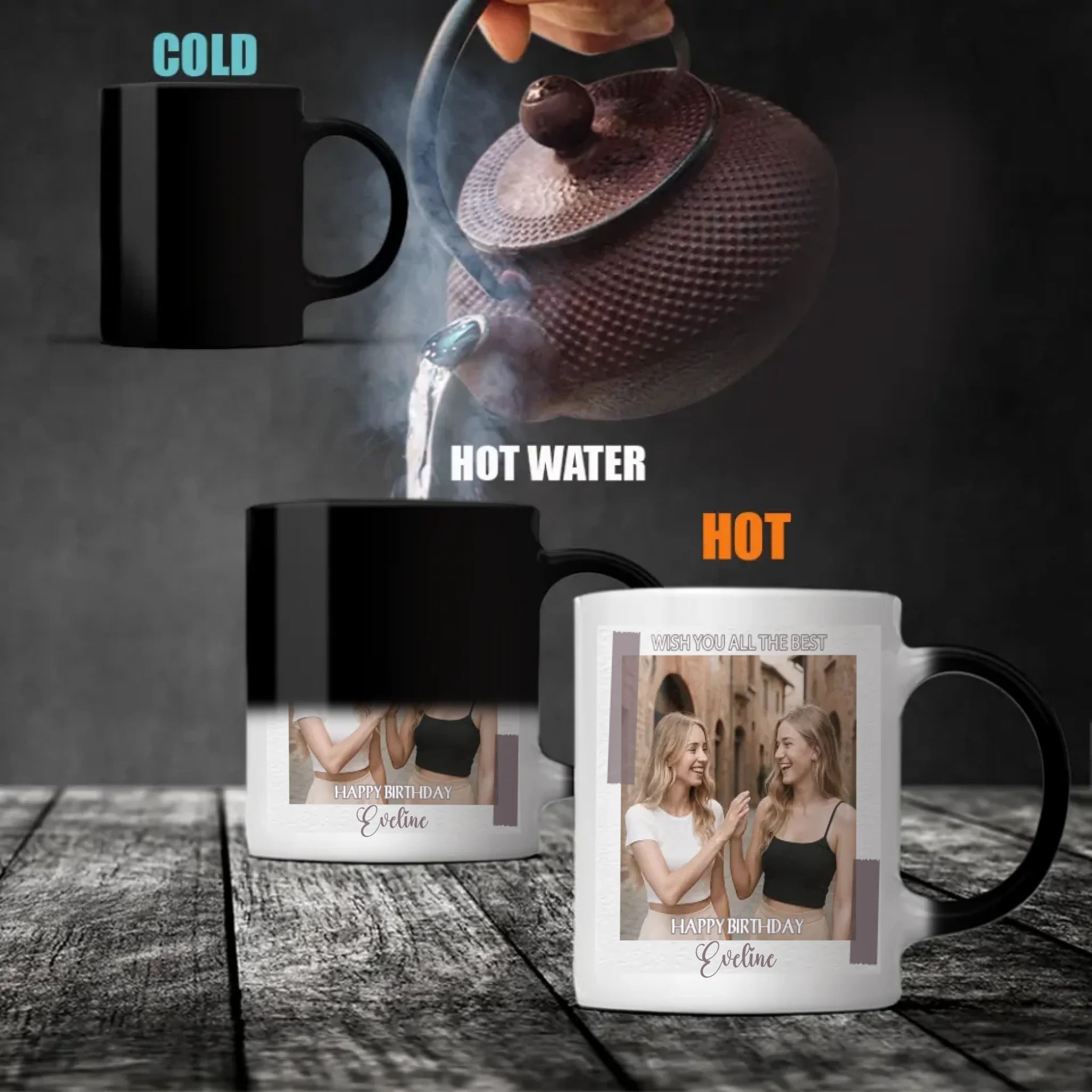 Happy Birthday Mug – Stylish Gift for 1992 Born Friends - 89Prints