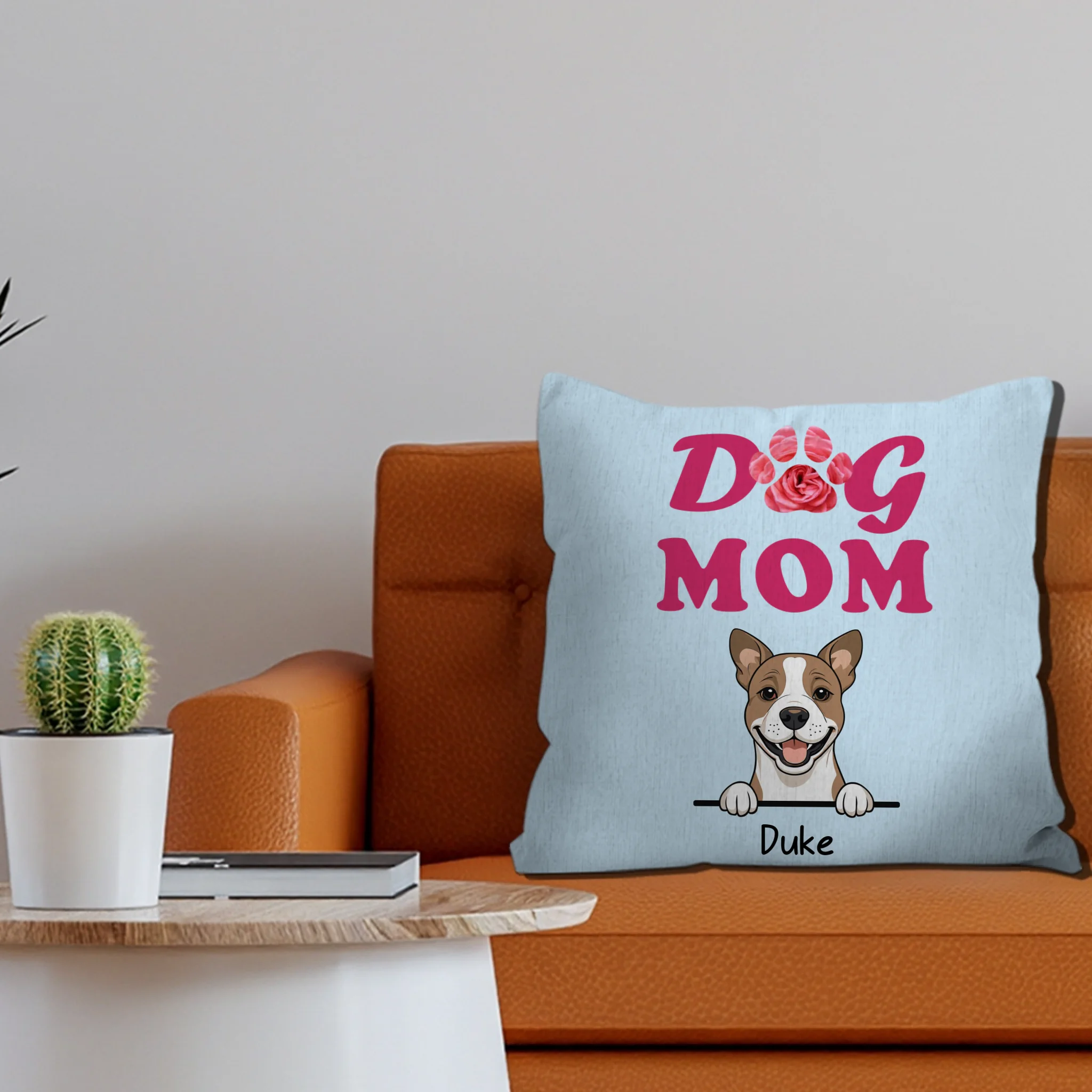Gentle Dog Pillow – For Loving Dog Moms - 89Prints
