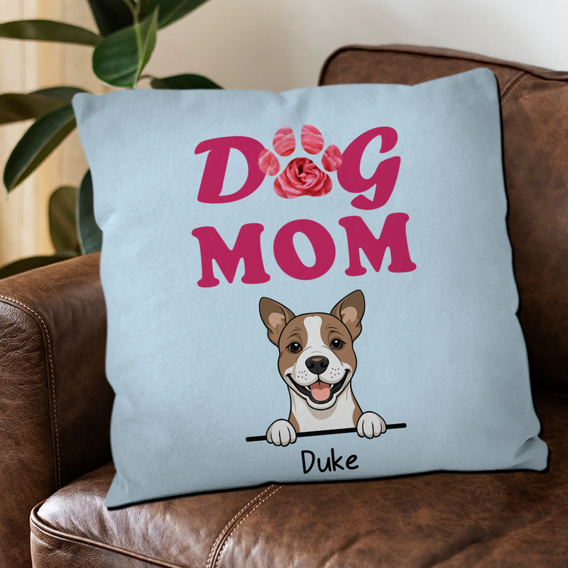 Gentle Dog Pillow – For Loving Dog Moms - 89Prints
