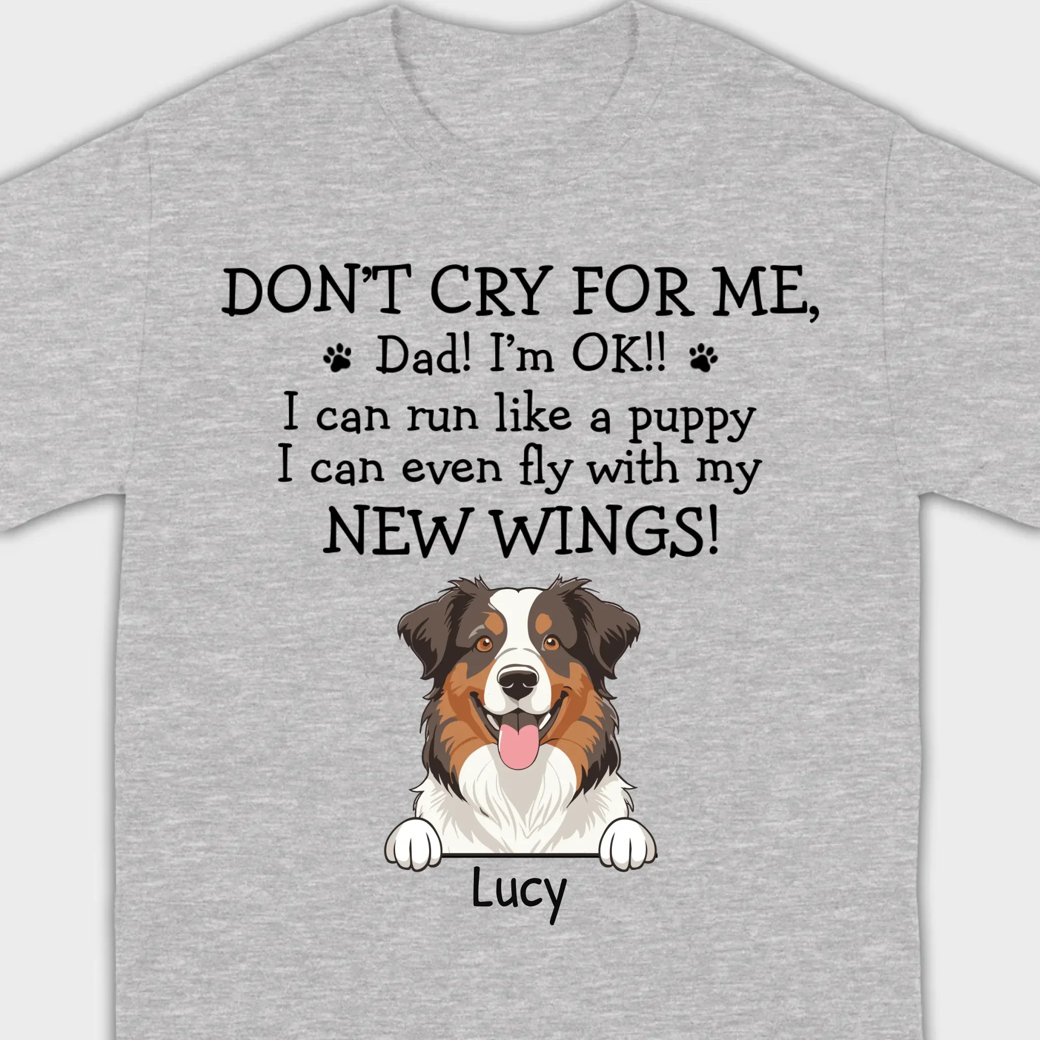 Custom Memorial Dog T-Shirts – Honor Your Beloved Pets with 89Prints