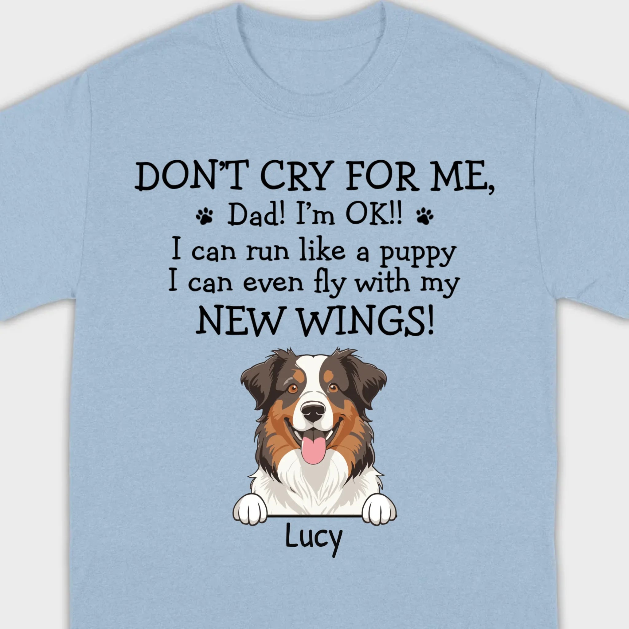 Custom Memorial Dog T-Shirts – Honor Your Beloved Pets with 89Prints