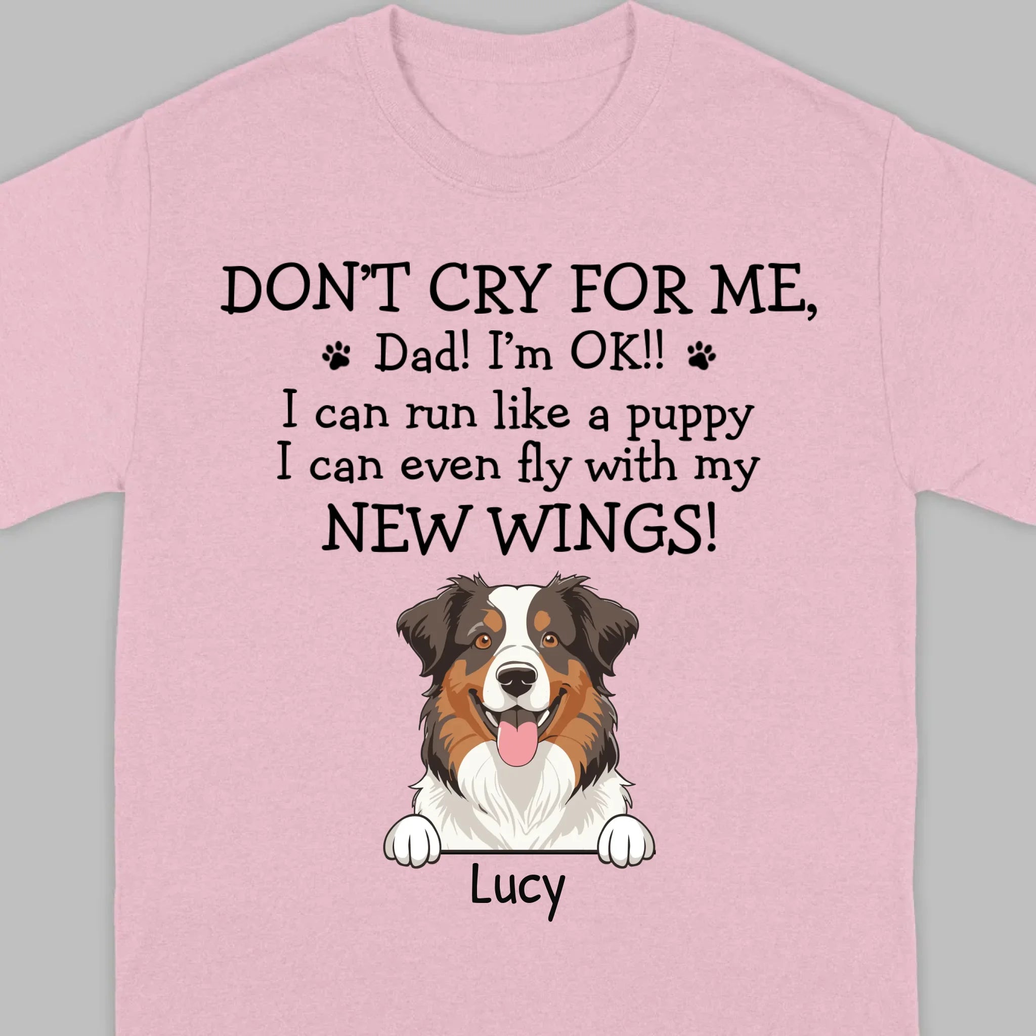 Custom Memorial Dog T-Shirts – Honor Your Beloved Pets with 89Prints