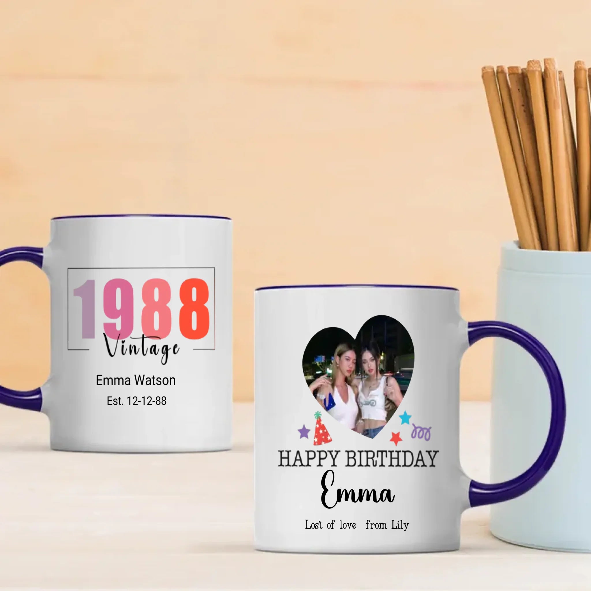 Retro Mug Since 1988 – Classic Birthday Edition – 89Prints