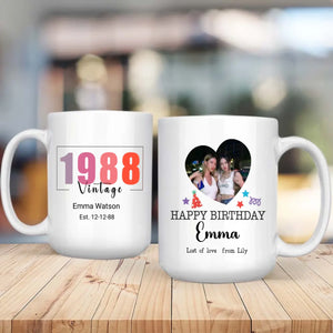 Retro Mug Since 1988 – Classic Birthday Edition – 89Prints