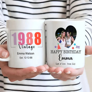Retro Mug Since 1988 – Classic Birthday Edition – 89Prints