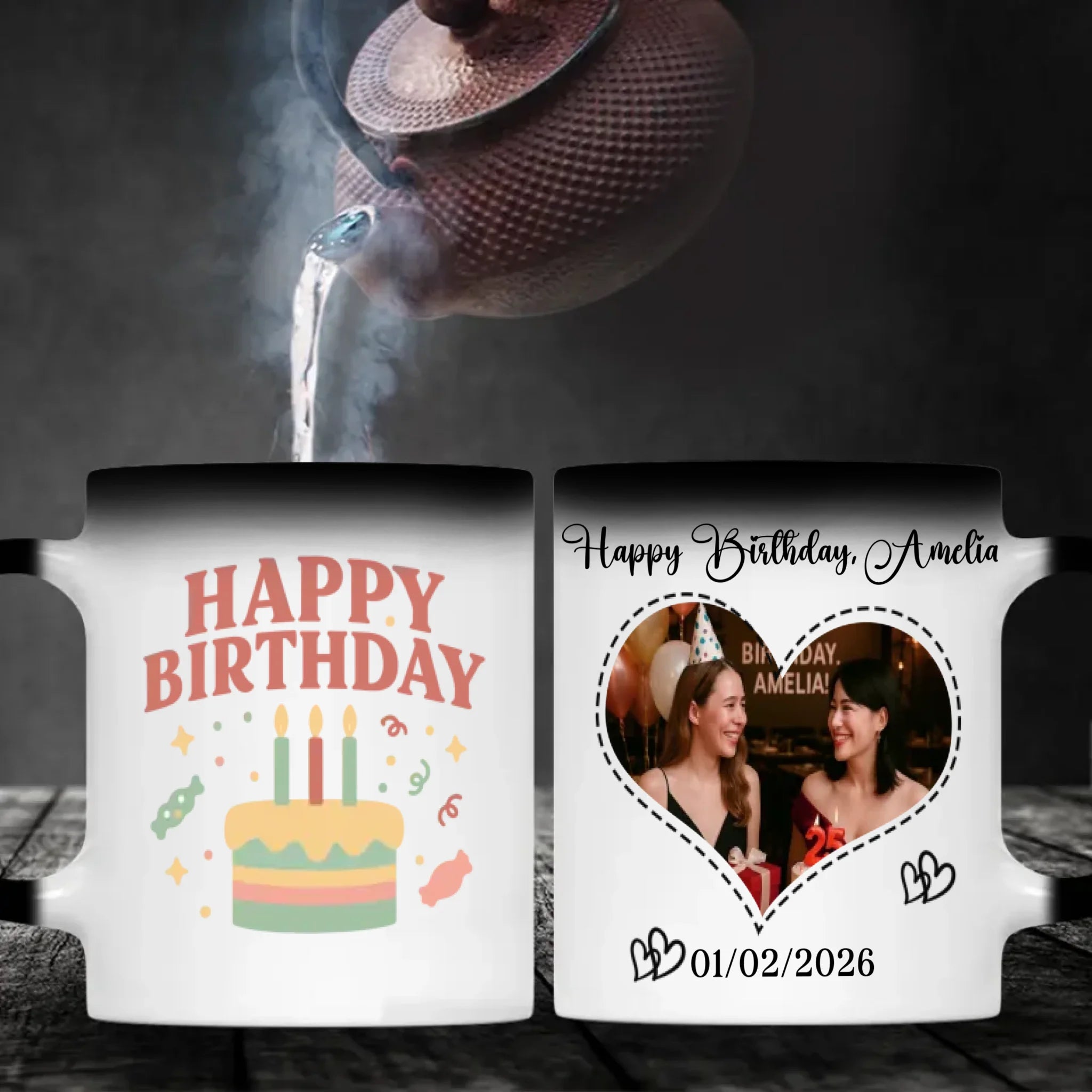 Personalised Birthday Mugs – Custom Happy Birthday Mug with Name –89Prints