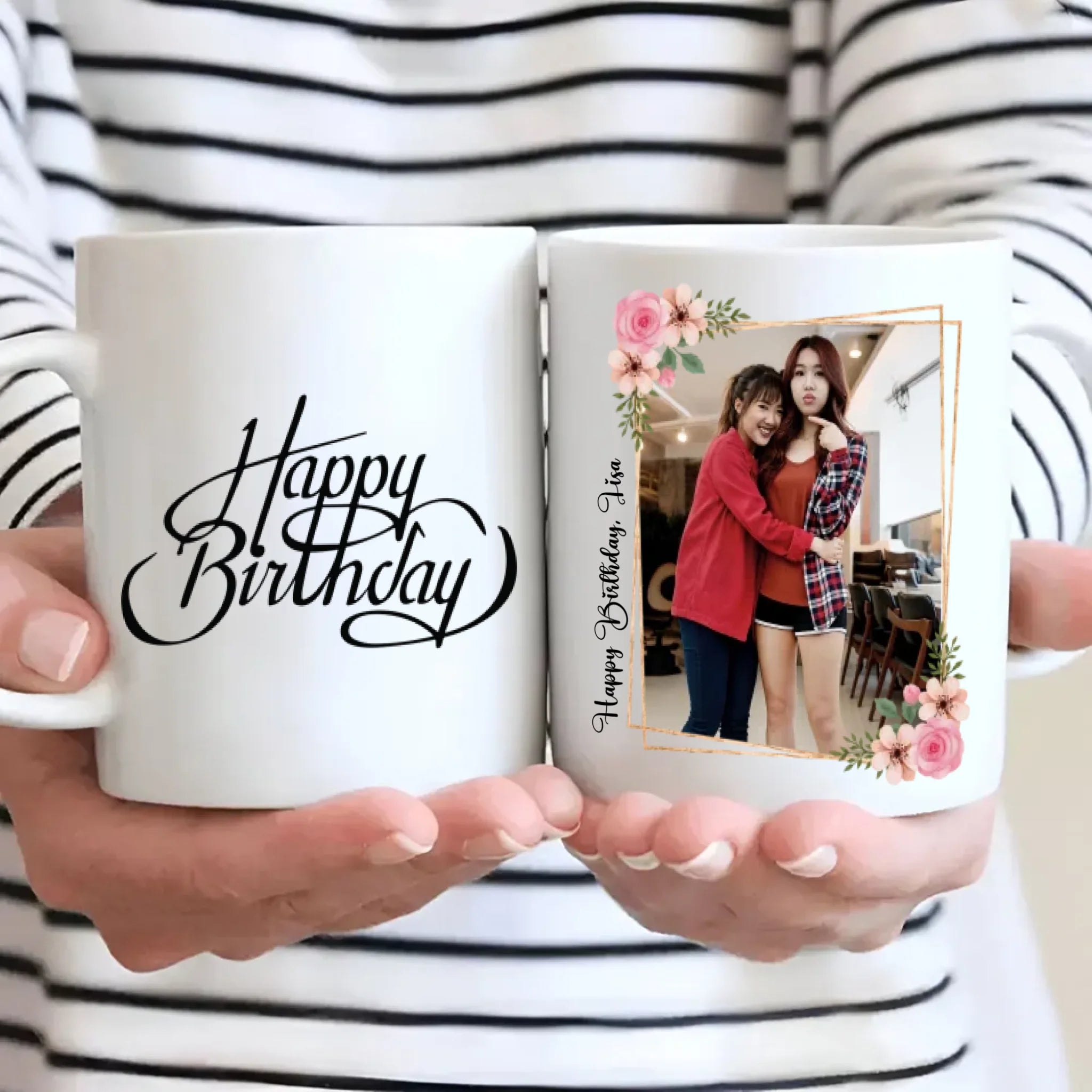 Personalised Birthday Mugs – Custom Happy Birthday Mug with Name-89Prints