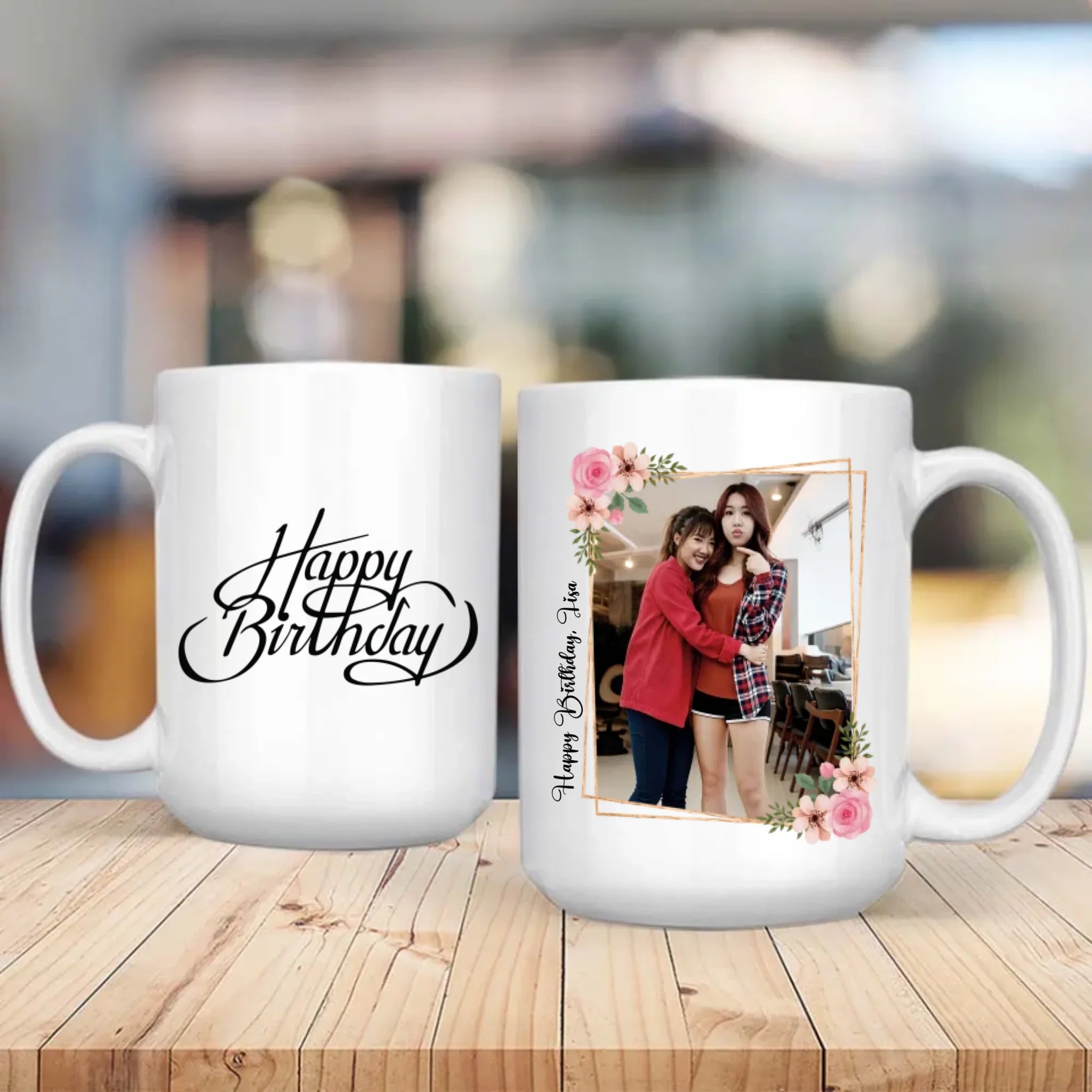 Personalised Birthday Mugs – Custom Happy Birthday Mug with Name-89Prints