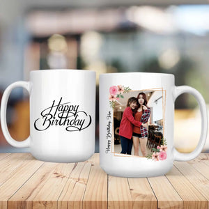 Personalised Birthday Mugs – Custom Happy Birthday Mug with Name-89Prints