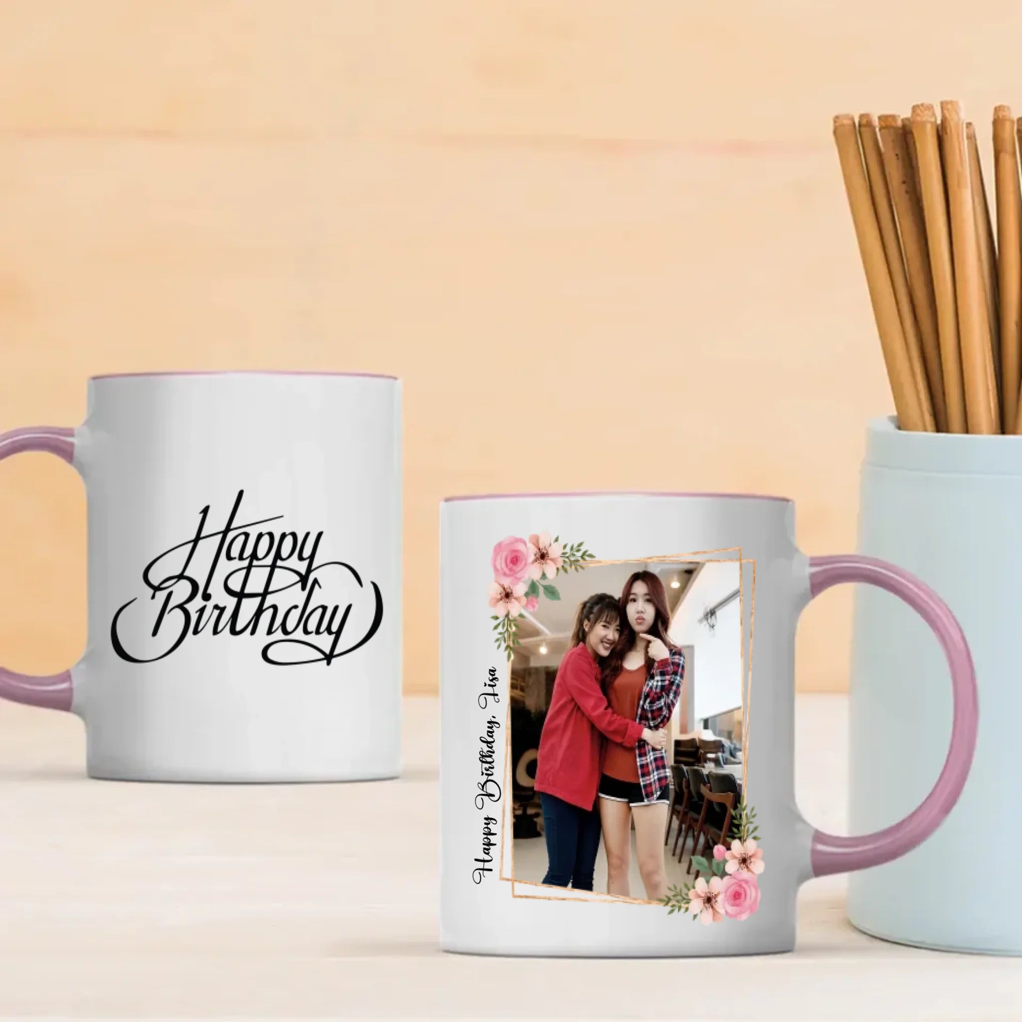Personalised Birthday Mugs – Custom Happy Birthday Mug with Name-89Prints