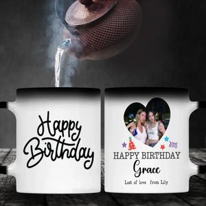 Happy Birthday Mug with Name – Custom Printed Gift –89Prints