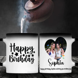 Custom Birthday Mug – “Wishing You Endless Joy” Gift Cup –89Prints
