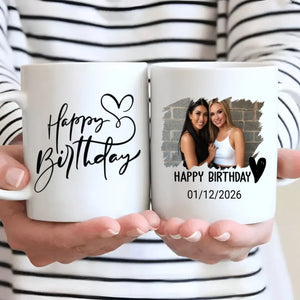 Happy Birthday Printed Mugs – Customised Designs for Celebrations –89Prints
