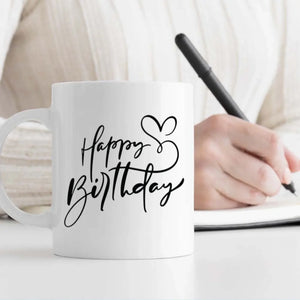 Happy Birthday Printed Mugs – Customised Designs for Celebrations –89Prints