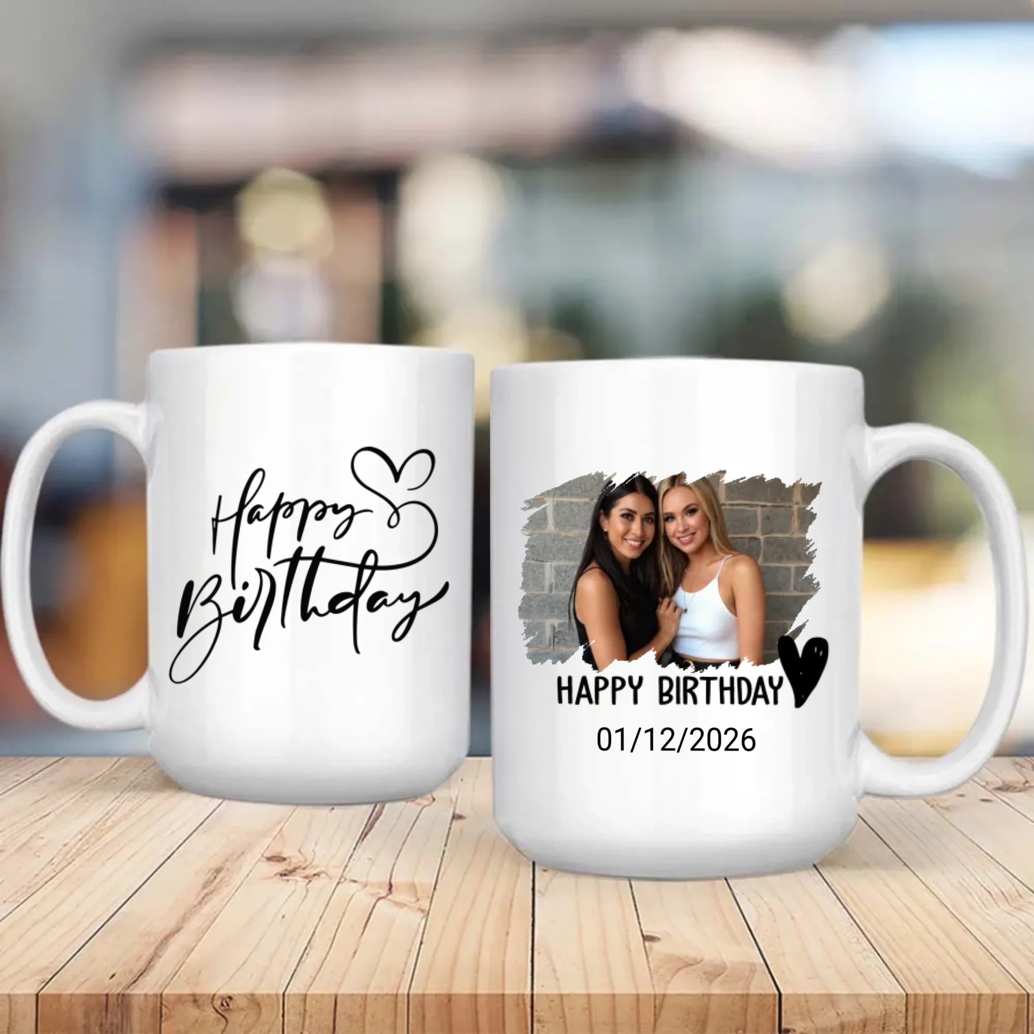 Happy Birthday Printed Mugs – Customised Designs for Celebrations –89Prints