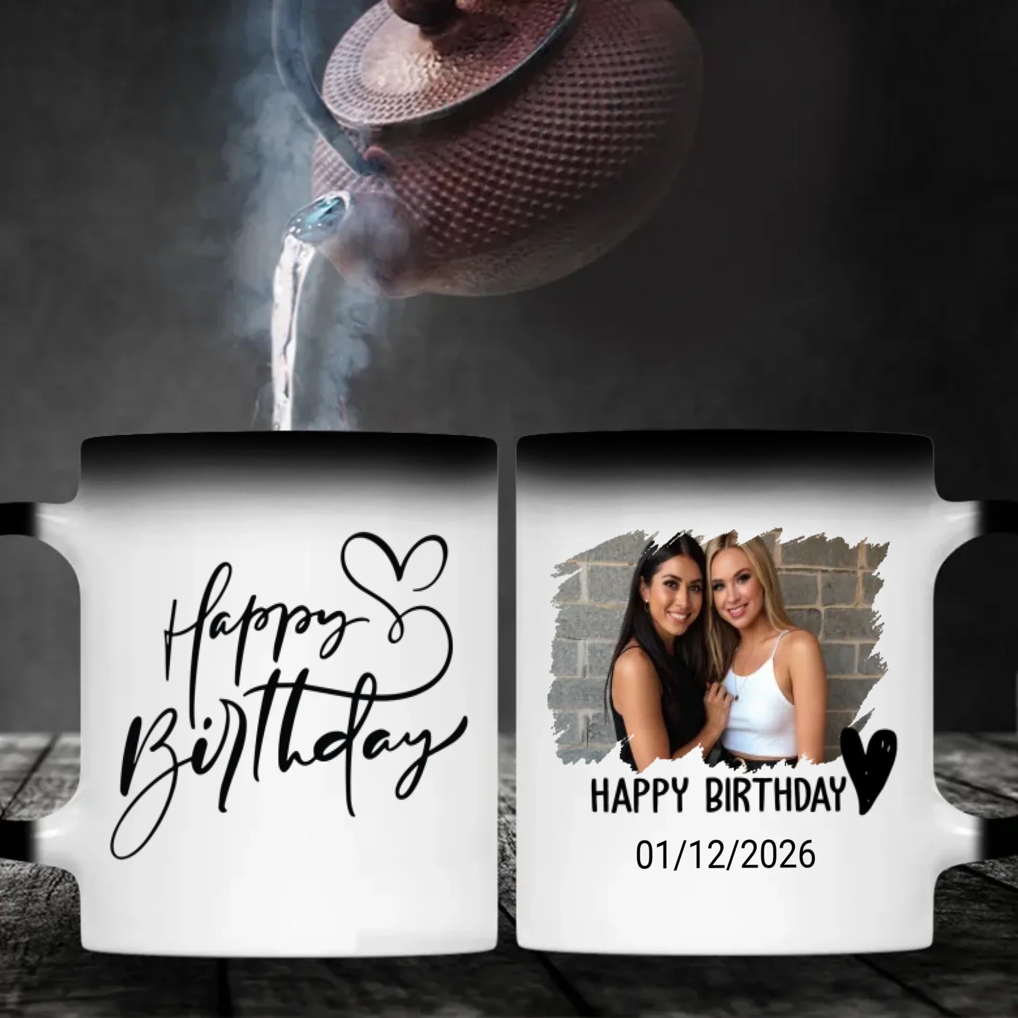 Happy Birthday Printed Mugs – Customised Designs for Celebrations –89Prints