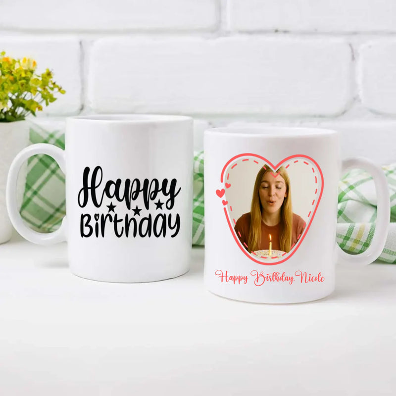 Happy Birthday Coffee Mugs – Personalised & Affordable-89Prints