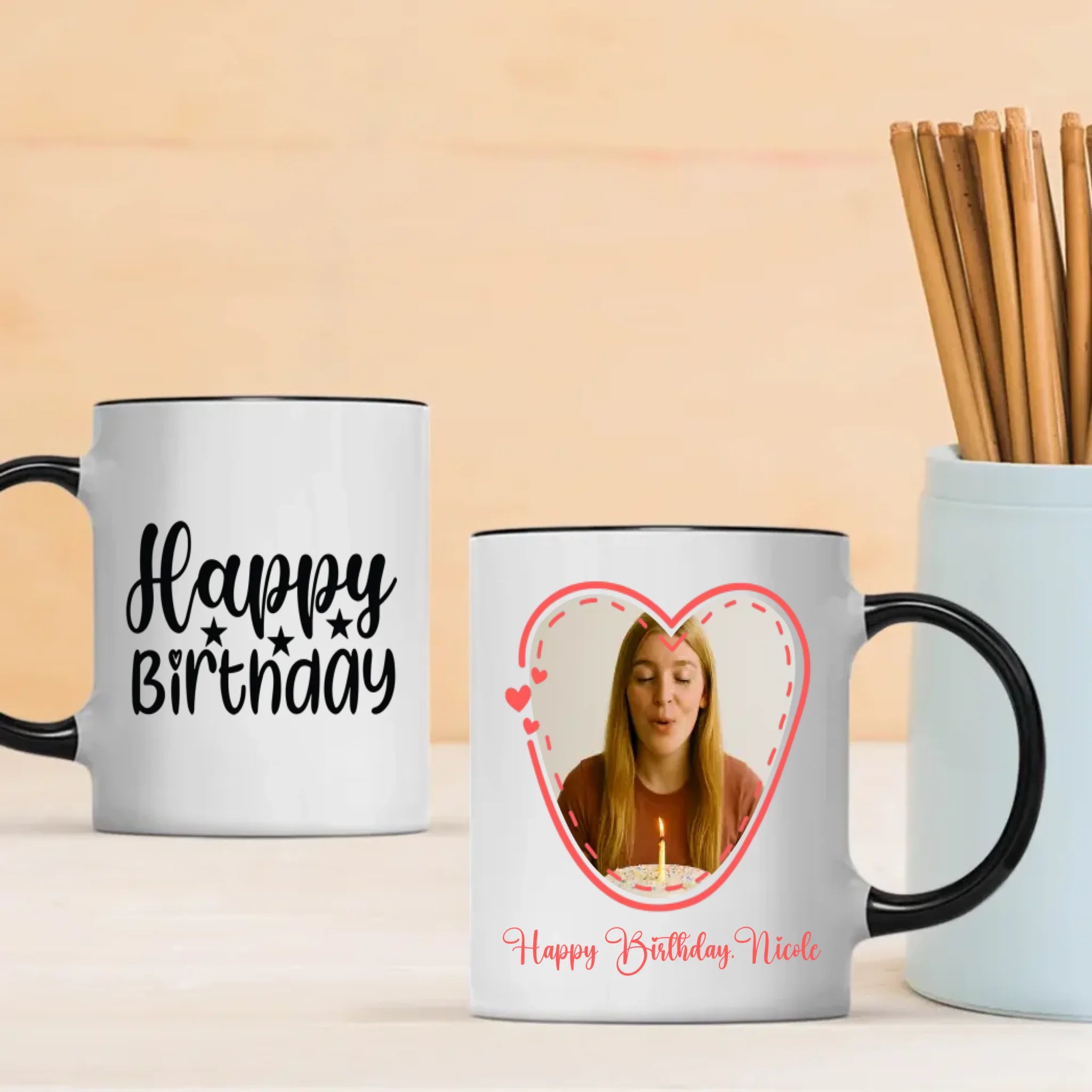 Happy Birthday Coffee Mugs – Personalised & Affordable-89Prints