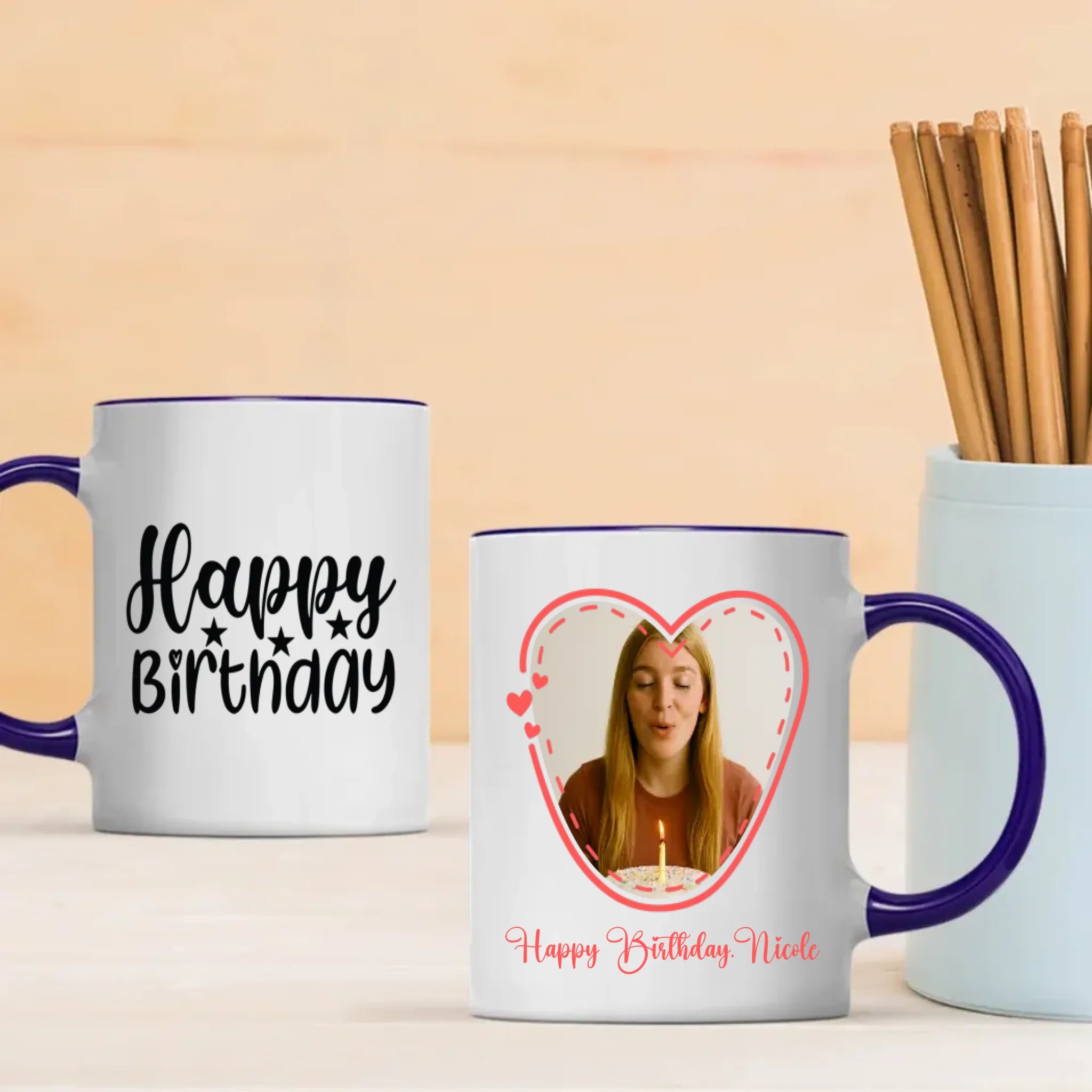 Happy Birthday Coffee Mugs – Personalised & Affordable-89Prints