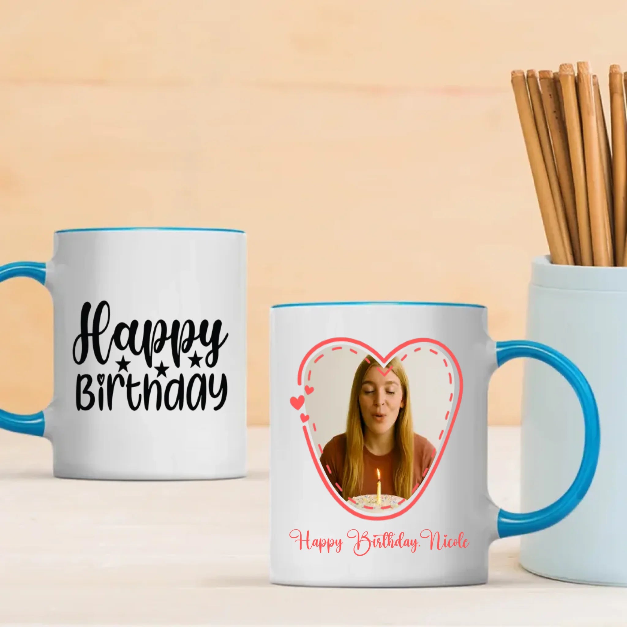 Happy Birthday Coffee Mugs – Personalised & Affordable-89Prints