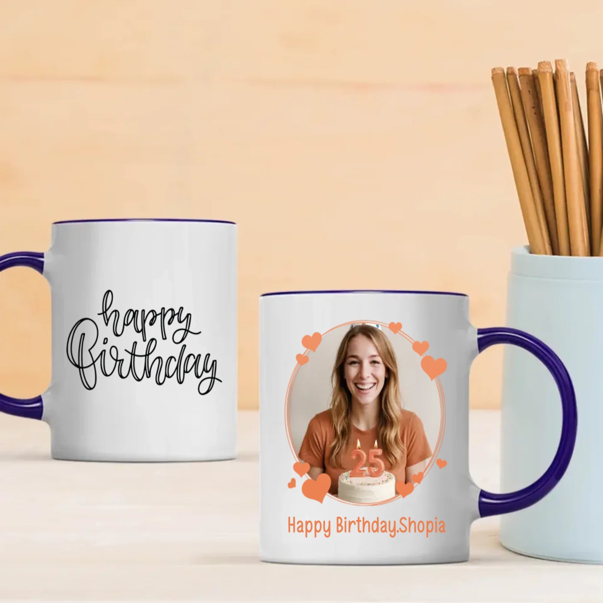 Personalised Happy Birthday Mug – Unique Gift for Him or Her-89Prints