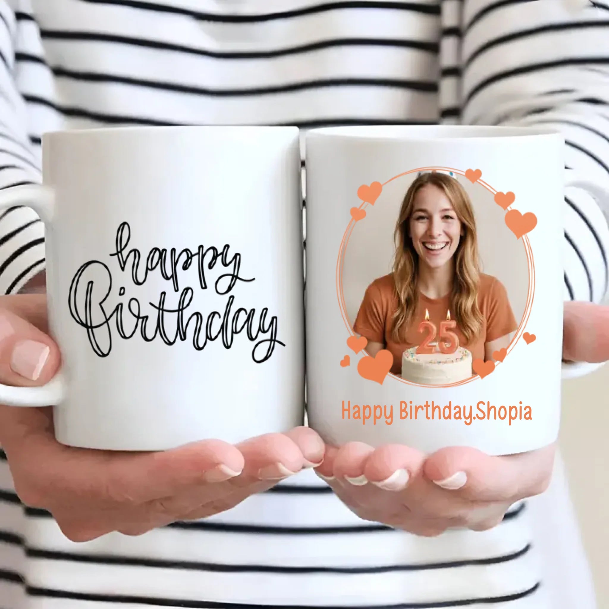Personalised Happy Birthday Mug – Unique Gift for Him or Her-89Prints