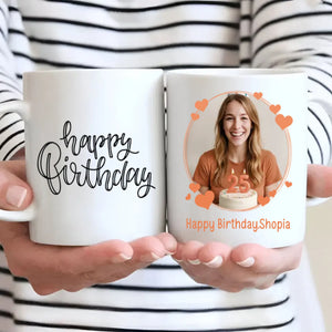 Personalised Happy Birthday Mug – Unique Gift for Him or Her-89Prints