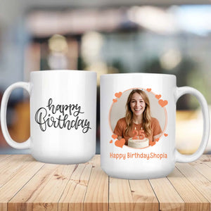 Personalised Happy Birthday Mug – Unique Gift for Him or Her-89Prints