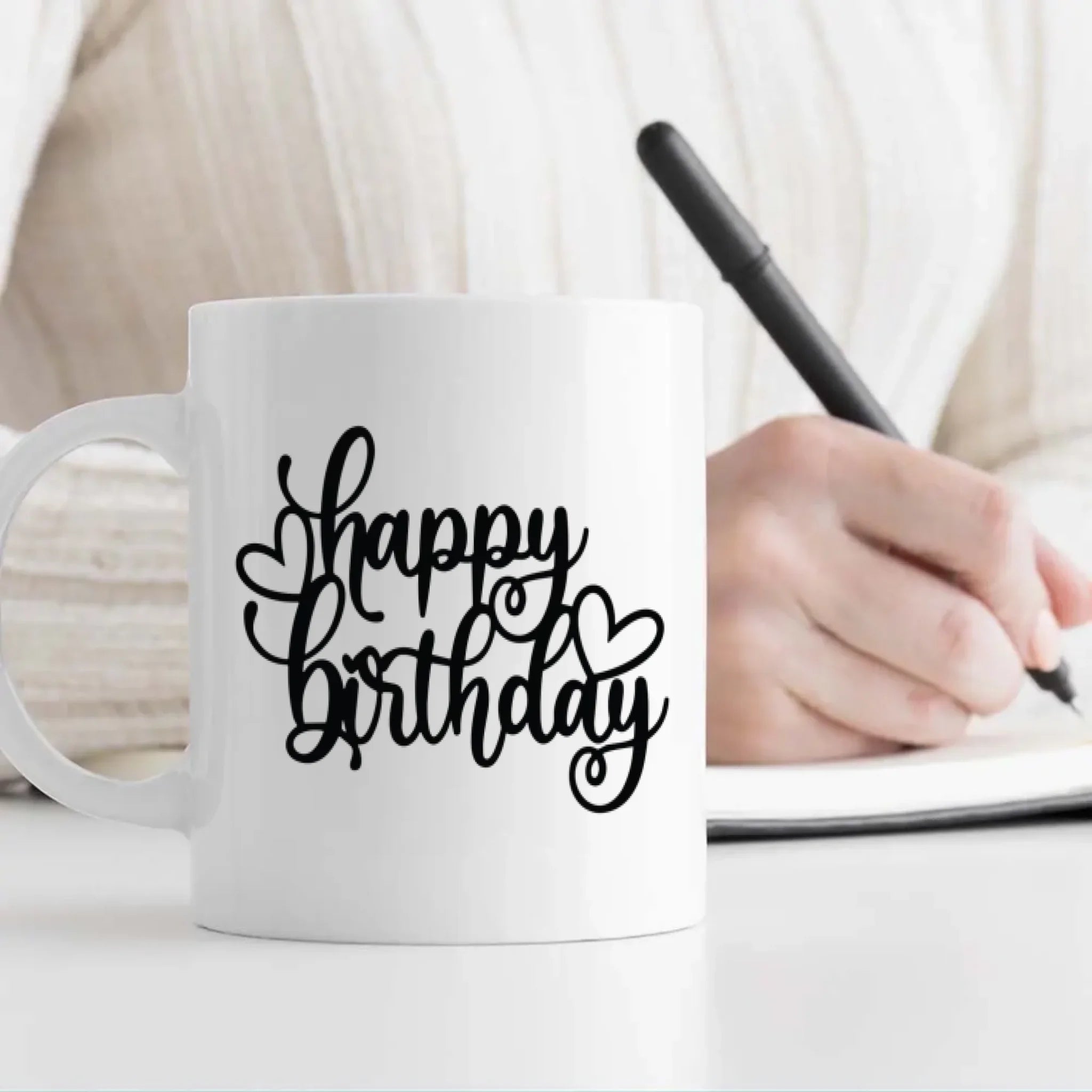 Cheers to 25 Years – Happy 25th Birthday Mug –89Prints