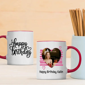 Cheers to 25 Years – Happy 25th Birthday Mug –89Prints