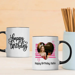 Cheers to 25 Years – Happy 25th Birthday Mug –89Prints