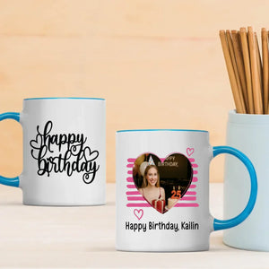 Cheers to 25 Years – Happy 25th Birthday Mug –89Prints