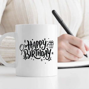 Custom Birthday Mug – Wishing You All the Best – Gift Cup – 89Prints