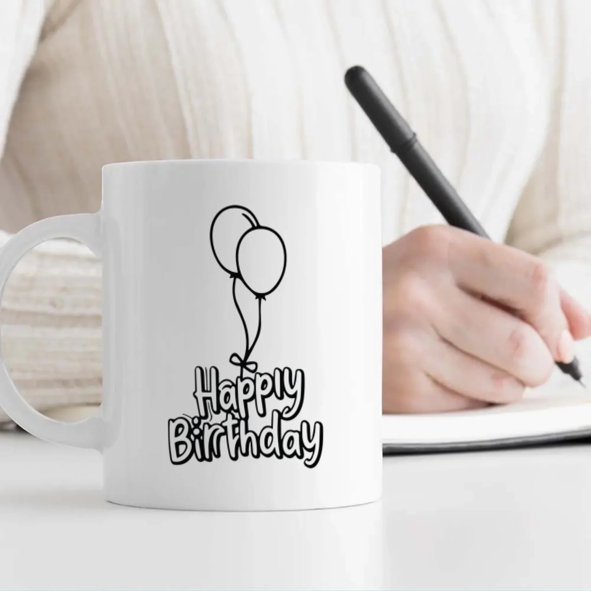 Happy Birthday Mug with Name – “Wishing You Endless Joy” –89Prints