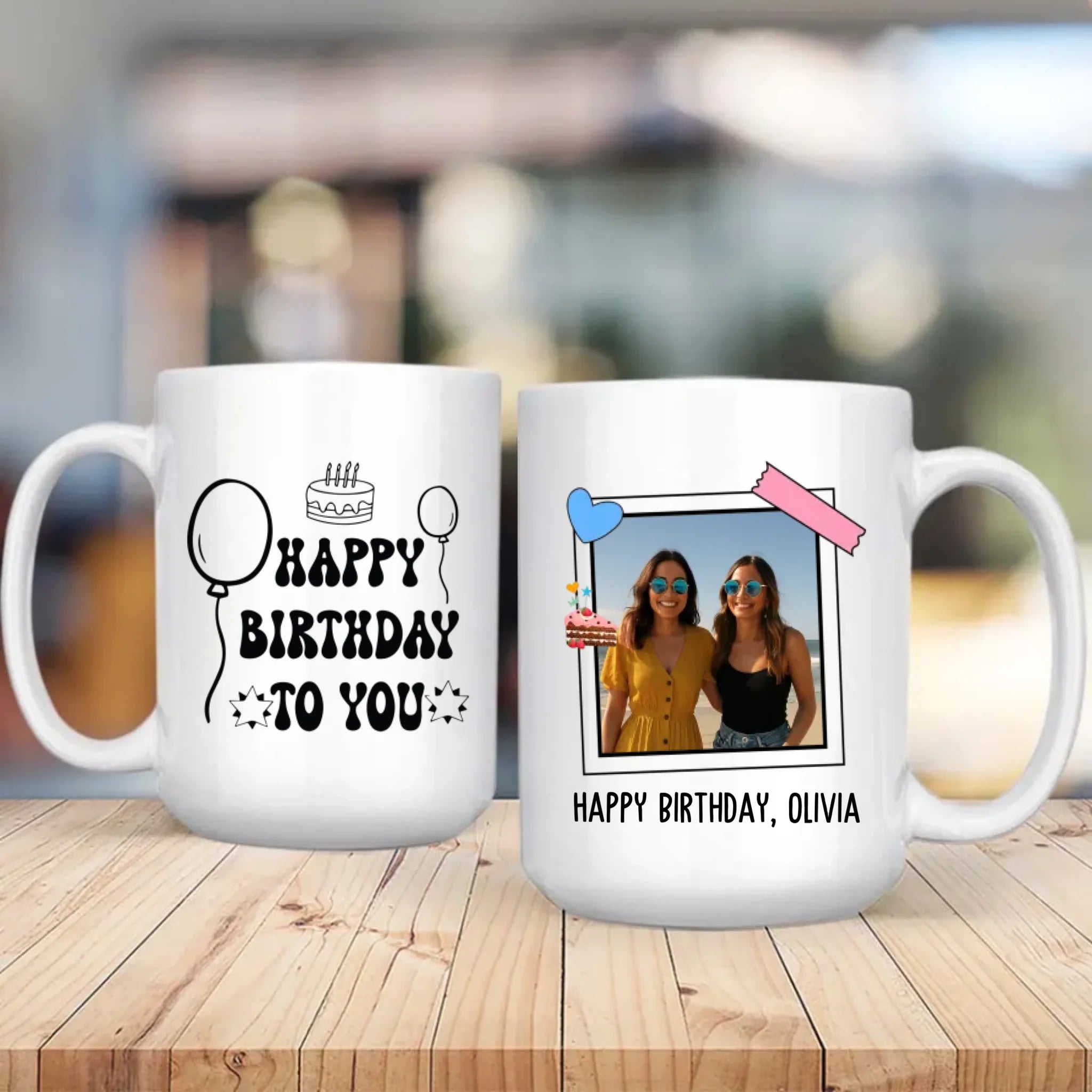 Happy Birthday to You Mug with Name – Personalised Mug – 89Prints