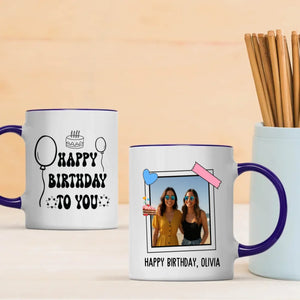 Happy Birthday to You Mug with Name – Personalised Mug – 89Prints